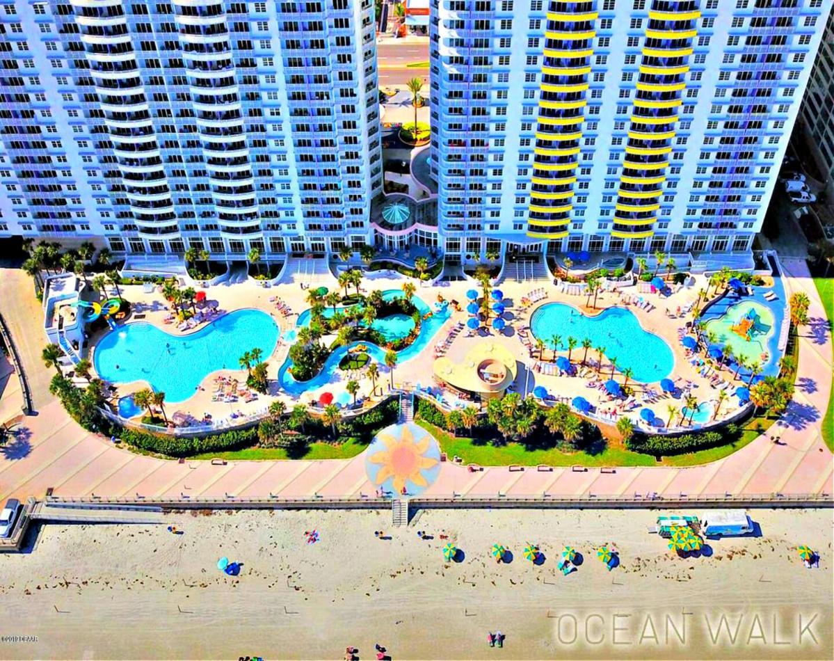 1 Bedroom Direct Oceanfront Condo Wyndham Ocean Walk Resort - Daytona Funland 703 Daytona Beach Zewnętrze zdjęcie