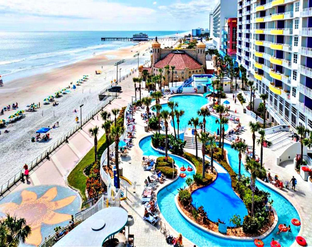 1 Bedroom Direct Oceanfront Condo Wyndham Ocean Walk Resort - Daytona Funland 703 Daytona Beach Zewnętrze zdjęcie