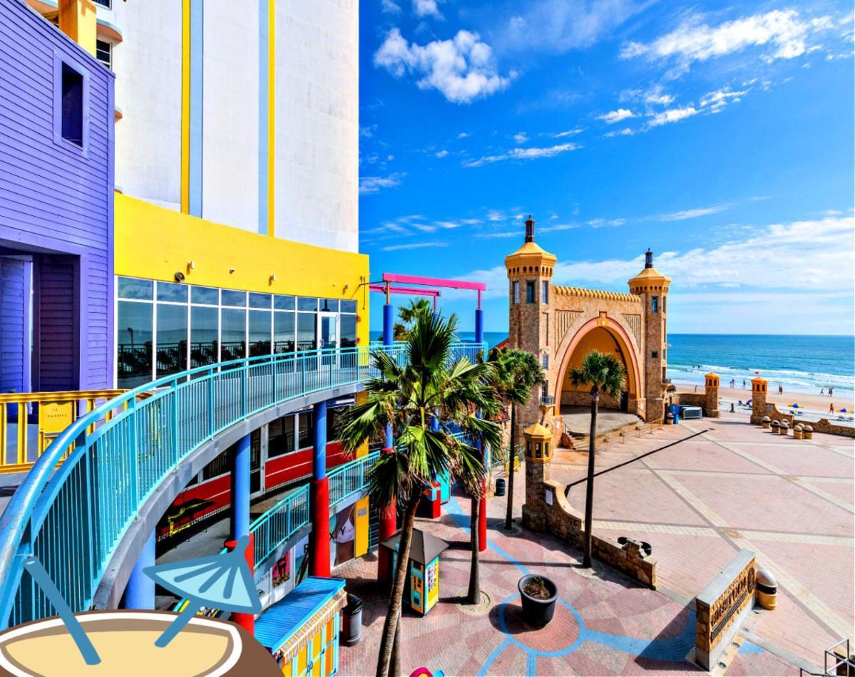 1 Bedroom Direct Oceanfront Condo Wyndham Ocean Walk Resort - Daytona Funland 703 Daytona Beach Zewnętrze zdjęcie